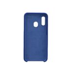 Hoesje geschikt voor Samsung Galaxy A20E siliconen hoesje - Blauw