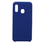 Hoesje geschikt voor Samsung Galaxy A20E siliconen hoesje - Blauw