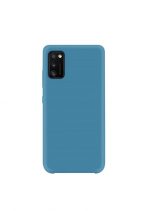 Hoesje geschikt voor Samsung Galaxy A20s siliconen hoesje - Blauw