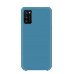 Hoesje geschikt voor Samsung Galaxy A20s siliconen hoesje - Blauw