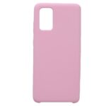 Hoesje geschikt voor Samsung Galaxy A41 siliconen hoesje - licht roze