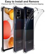 Hoesje geschikt voor Samsung Galaxy A42 Anti-Shock transparant hoesje silicone