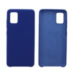 Hoesje geschikt voor Samsung Galaxy A51 Siliconen hoesje - Blauw