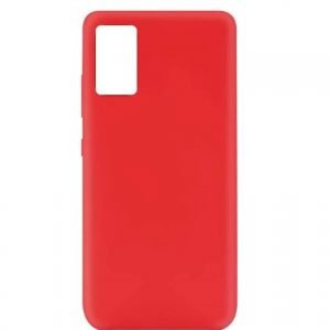 Hoesje geschikt voor Samsung Galaxy A51 siliconen hoesje - Rood