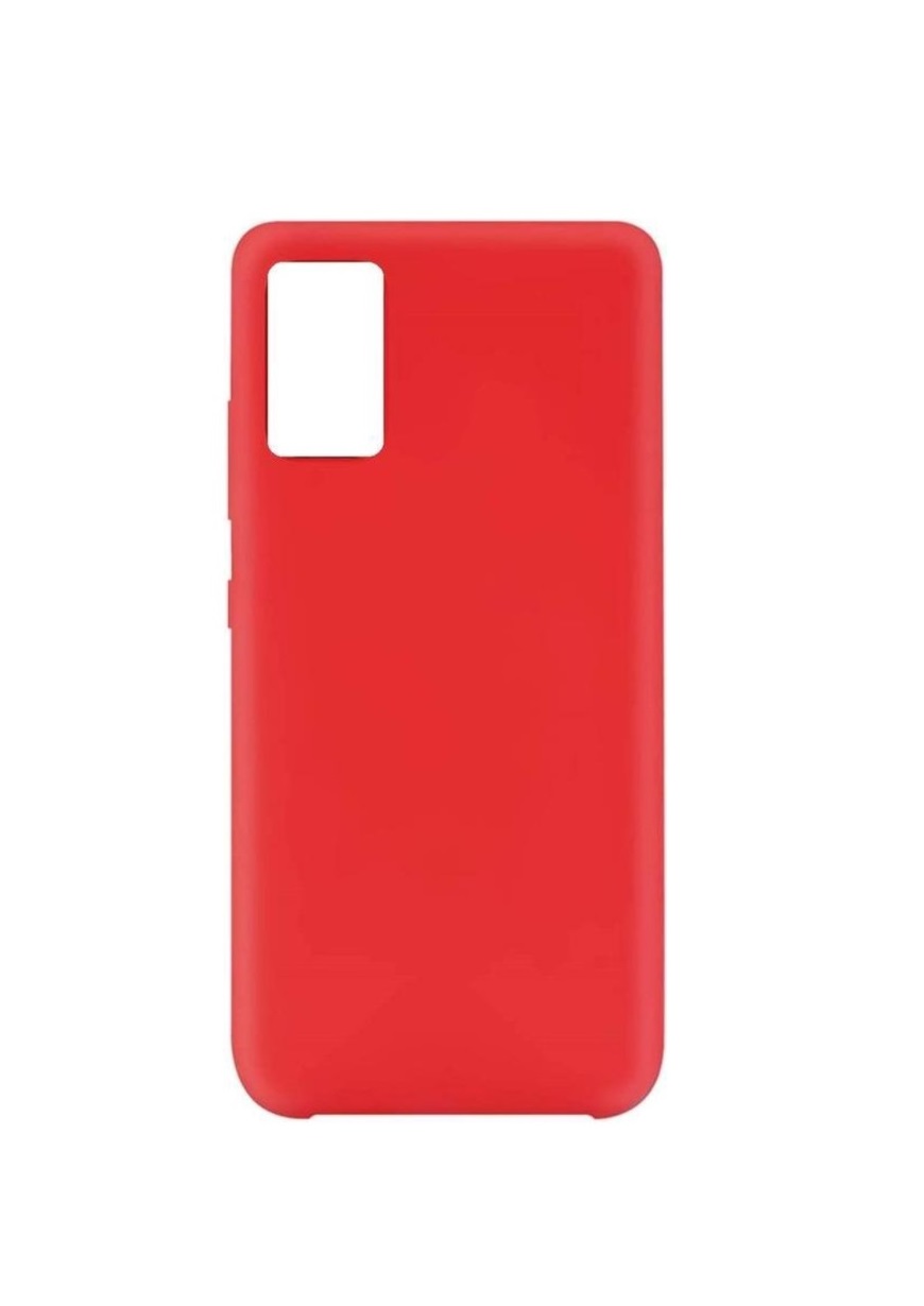 Hoesje geschikt voor Samsung Galaxy A51 siliconen hoesje - Rood