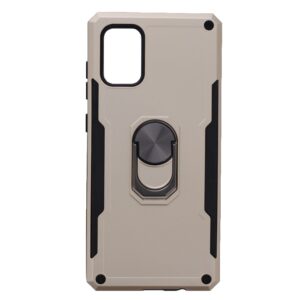 Hoesje geschikt voor Samsung Galaxy A71 Hoesje - Anti-Shock Hybrid Ring Armor Goud
