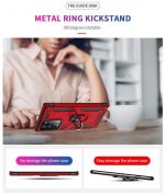 Hoesje geschikt voor Samsung Galaxy Note 20 Hoesje - Anti-Shock Hybrid Ring Armor Zilver