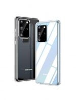Hoesje geschikt voor Samsung Galaxy S20 Plus Hoesje Transparant - Siliconen Case