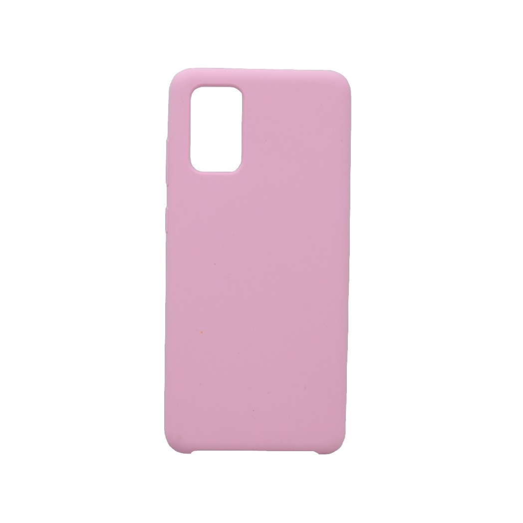 Hoesje geschikt voor Samsung Galaxy S20 Plus siliconen hoesje - Licht roze