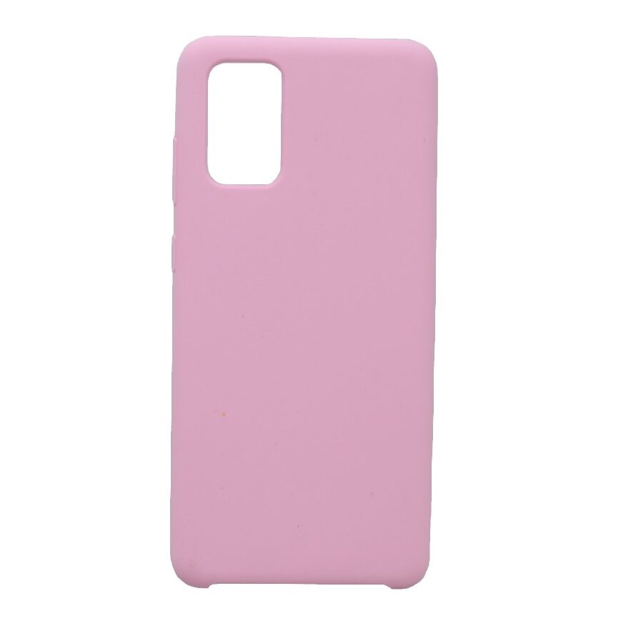 Hoesje geschikt voor Samsung Galaxy S20 Plus siliconen hoesje - Licht roze