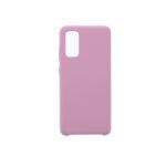 Hoesje geschikt voor Samsung Galaxy S20 siliconen hoesje - Licht roze