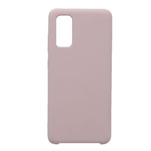 Hoesje geschikt voor Samsung Galaxy S20 siliconen hoesje - Zandpoeder