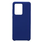 Hoesje geschikt voor Samsung Galaxy S20 Ultra siliconen hoesje - Blauw