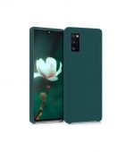 Hoesje geschikt voor Samsung Galaxy S20 Ultra siliconen hoesje - Groen