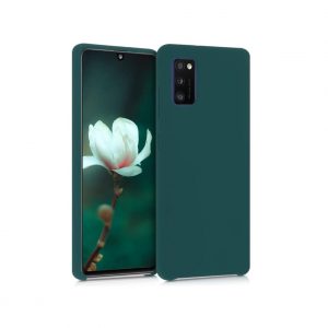 Hoesje geschikt voor Samsung Galaxy S20 Ultra siliconen hoesje - Groen