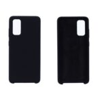 Hoesje geschikt voor Samsung Galaxy S20 Ultra siliconen hoesje - Zwart