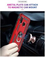 Hoesje geschikt voor Samsung Galaxy S20FE Hoesje - Anti-Shock Hybrid Ring Armor Rosegoud