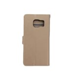 Hoesje geschikt voor Samsung Galaxy S7 Edge - Bookcase Goud - portemonee hoesje