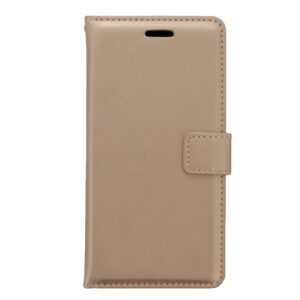 Hoesje geschikt voor Samsung Galaxy S7 Edge - Bookcase Goud - portemonee hoesje