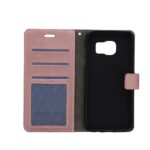 Hoesje geschikt voor Samsung Galaxy S7 Edge - Bookcase Rosegoud - portemonee hoesje