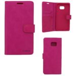 Hoesje geschikt voor Samsung Galaxy S7 Edge - Bookcase Roze- portemonee hoesje