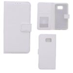 Hoesje geschikt voor Samsung Galaxy S7 Edge - Bookcase Wit - portemonee hoesje