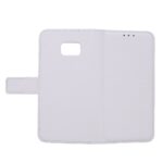 Hoesje geschikt voor Samsung Galaxy S7 Edge - Bookcase Wit - portemonee hoesje