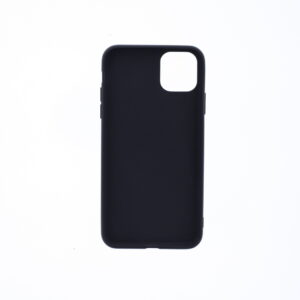 Hoesje geschikt voor Siliconen hoesje voor  iPhone 11 Pro Max - Zwart