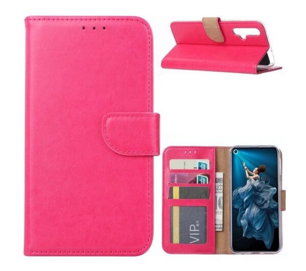 Hoesje geschikt voor Sony Xperia XA1 Ultra - Bookcase Roze - portemonee hoesje