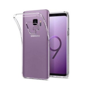 Hoesje geschikt voor Samsung Galaxy S9 Hoesje Transparant - Siliconen Case