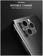 LuxeBass Lens Cover geschikt voor iPhone 11 Camera Lens Glass Protector - Zilver