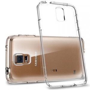 Transparante siliconen hoesje geschikt voor Samsung Galaxy S5 Neo