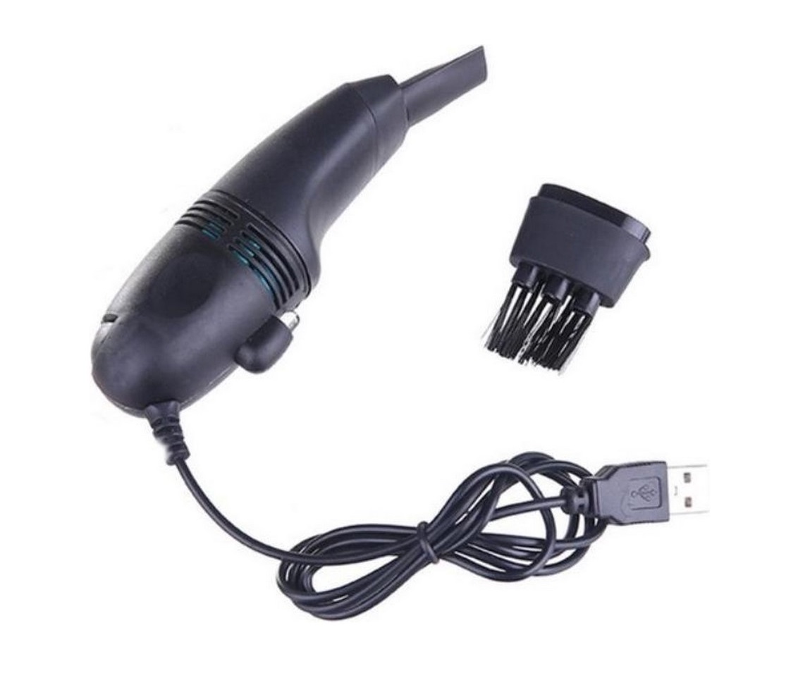 Mini Kruimelzuiger met USB aansluiting | Zwart