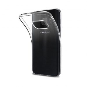 Transparante siliconen hoesje voor Samsung Galaxy S7 Edge