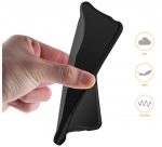 Hoesje geschikt voor Siliconen hoesje voor Samsung Galaxy A6 Plus (2018) - Zwart