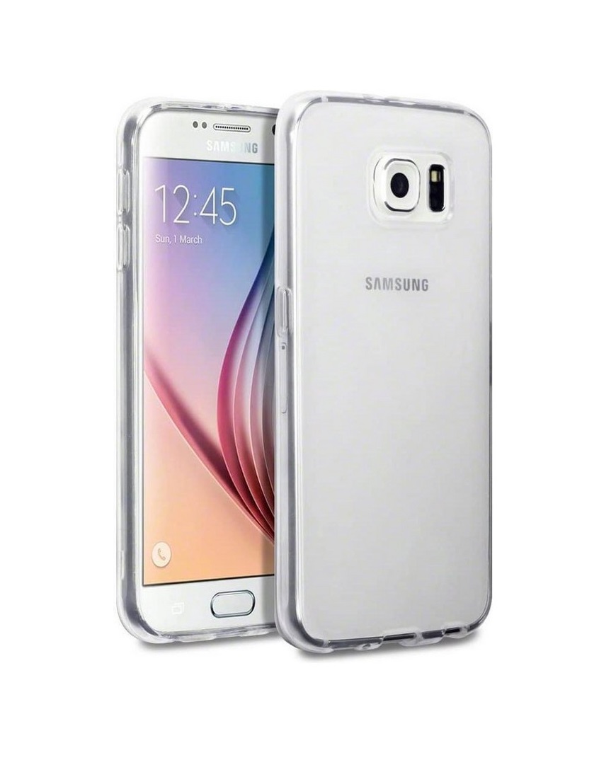 Hoesje geschikt voor Samsung Galaxy S6 Soft TPU hoesje Silicone Case -  All4Gadgets