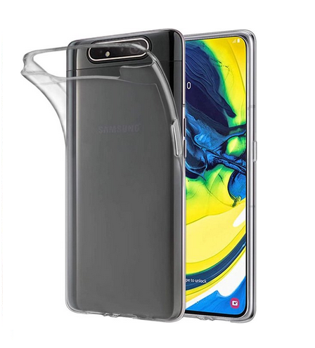 Hoesje geschikt voor Soft TPU hoesje Silicone Case Samsung Galaxy A80