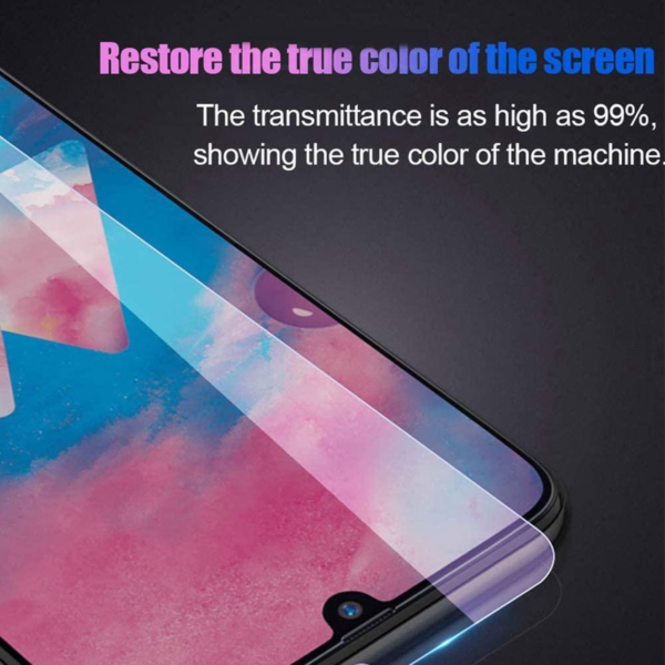 LuxeBass Hoesje geschikt voor Huawei P Smart 2020 hoesje book case + 2 stuks Glas Screenprotector turquoise
