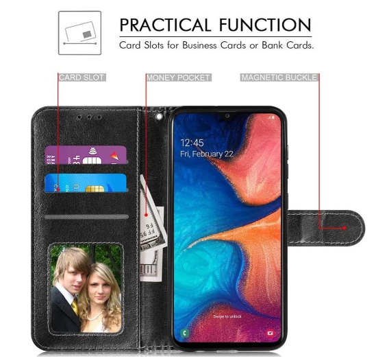 LuxeBass Hoesje geschikt voor Huawei Y7 2019 hoesje book case + 2 stuks Glas Screenprotector rood