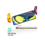 LuxeBass hoesje geschikt voor iPhone 12 hoesje book case + 2 stuks Glas Screenprotector goud