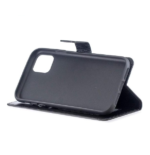 LuxeBass hoesje geschikt voor iPhone 12 hoesje book case + 2 stuks Glas Screenprotector zwart