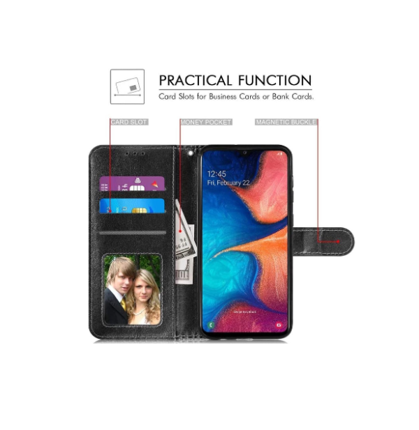 LuxeBass hoesje geschikt voor Samsung Galaxy A6 Plus 2018 hoesje book case Goud + 2 stuks Glas Screenprotector