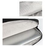 LuxeBass Waterdichte laptoptas - Laptop sleeve - Laptophoes - 13.3 Inch - Extra bescherming - (Zwart)