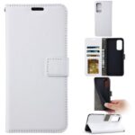 Boekhoesje en 2x Screenprotector geschikt voor iPhone 13 Pro Max -  Wit