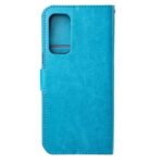 Boekhoesje en 2x Screenprotector geschikt voor iPhone 13 - Turquoise