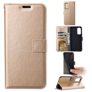 Boekhoesje geschikt voor iPhone 13 Pro - Goud