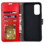 Boekhoesje geschikt voor iPhone 13 - Rood