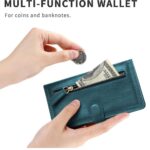 Hoesje geschikt voor Samsung Galaxy A51 / A51s Book case met ritssluiting van LuxeBass - Flipcover - Magnetisch - 5 kaarten houder - Donkerblauw