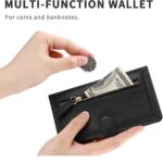 Hoesje geschikt voor Samsung Galaxy A51 / A51s Book case met ritssluiting van LuxeBass - Flipcover - Magnetisch - 5 kaarten houder - Zwart