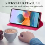 Hoesje geschikt voor Samsung Galaxy A71 Glitter Bookcase met rits - hoesje - portemonneehoesje - Roze